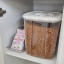 Trendz Of Today Large Airtight Food Storage Container - 15L with cat food