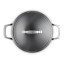 Le Creuset Essential Non-Stick Ceramic Stockpot with Glass Lid, 24cm angle