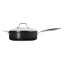 Le Creuset Essential Non-Stick Ceramic Saute Pan with Glass Lid - 26cm angle