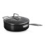 Le Creuset Essential Non-Stick Ceramic Saute Pan with Glass Lid - 26cm angle