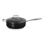 Le Creuset Essential Non-Stick Ceramic Saute Pan with Glass Lid - 26cm angle
