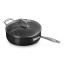 Le Creuset Essential Non-Stick Ceramic Saute Pan with Glass Lid - 26cm
