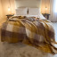 Karoo Farm Box Camdeboo Karoo Mohair Blanket on a bed