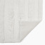 Thread Office White Highlow Stripe Bath Mat, 60cm x 90cm Detail Of The Texture 