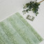 Thread Office Highlow Stripe Bath Mat, 60cm x 140cm - Sage