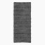 Thread Office Grey Highlow Stripe Bath Mat, 60cm x 140cm
