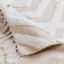 Thread Office Natural Diamond Bath Mat, 60cm x 140cm Detail of the texture