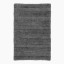Thread Office Grey Highlow Stripe Bath Mat, 60cm x 90cm