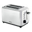 Swan Townhouse Stainless Steel 2-Slice Toaster, 925W - Pearl White