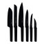 Tramontina Nygma Knife Set, 6-Piece
