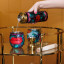 Mikasa Sarah Arnett Cocktail Shaker, Set of 4 on the table