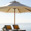 Cape Umbrellas St. Francis Umbrella Set with pool loungers