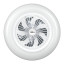 Alva Air White Ceiling Fan with Remote, 50cm