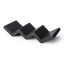Alkaline Zigzag Wine Rack - Black