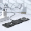 Choetech Magsafe Compatible 3-in-1 Wireless Charging Pad, 15W charging on the table