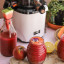 Kuvings Auto10 Cold Press Juicer - Pearl White with watermelon juice