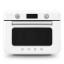 Smeg Retro Countertop Steam Oven - Ice White angle