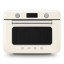 Smeg Retro Countertop Steam Oven - Vintage Cream angle
