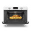 Smeg Retro Countertop Steam Oven - Ice White angle