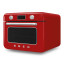 Smeg Retro Countertop Steam Oven - Fiery Red