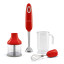 Smeg Retro Hand Blender 4-Piece, 700W - Fiery Red