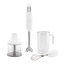 Smeg Retro Hand Blender 4-Piece, 700W - Ice White