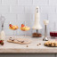 Smeg Retro Hand Blender 4-Piece, 700W - Vintage Cream on the kitchen counter