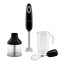 Smeg Retro Hand Blender 4-Piece, 700W - Glossy Black