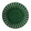 Mervyn Gers Paper Collection Glazed Stoneware Dinner Plate, 23cm - Fig Green Top Down View 