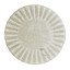 Mervyn Gers Paper Collection Glazed Stoneware Side Plate, 19cm - Ostrich top down view