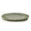 Mervyn Gers Paper Collection Glazed Stoneware Side Plate, 19cm - Fig Green