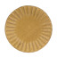Mervyn Gers Paper Collection Glazed Stoneware Side Plate, 19cm - Kalahari top down view