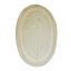 Mervyn Gers Glazed Stoneware Trout Platter, 25cm - Ostrich Top Down View 