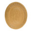 Mervyn Gers Scalloped Oval Platter, 46cm - Kalahari Top Down View 
