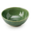 Mervyn Gers Glazed Stoneware Round Bowl, 12cm - Fig Green
