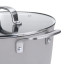 Laura Ashley Non-Stick Casserole Pot With Glass Lid, 28cm - Dark Dove Grey detail