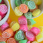 Navinos Fruit Rock Candy in a cup