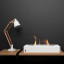 Signi Fires Fold 500 Slimline Biofuel Fireplace - White on the table