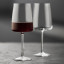 Lyngby Glas Krystal Zero Red Wine Glasses, Set of 4 on the table