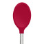 Tovolo Silicone Mixing Spoon with Stainless Steel Handle - Viva Magenta close up