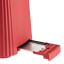 Alessi Plisse 2-Slice Toaster - Red detail