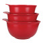 KitchenAid Universal Mixing Bowls, Set of 3 - Empire Red angle