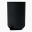 Thread Office Matte Black Bathroom Pedal Bin, 30L