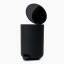 Thread Office Matte Black Bathroom Pedal Bin, 30L