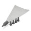 Funktion Piping Bag and Nozzles, Set of 6