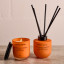 Thread Office Blood Orange & Grapefruit Candle with Lid, 160g with reed fefuser