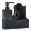 Zone Denmark Dishwashing Set with Cloth - Black