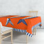 Cara Saven 4 Decor Sardines Tablecloth - 6-8 Seater on the table
