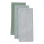 Salisbury & Co Hampstead Tea Towels, Set of 3 - Sage