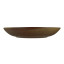 Nova Craft Earth Mocha Oval Bowl - 21.5cm angle